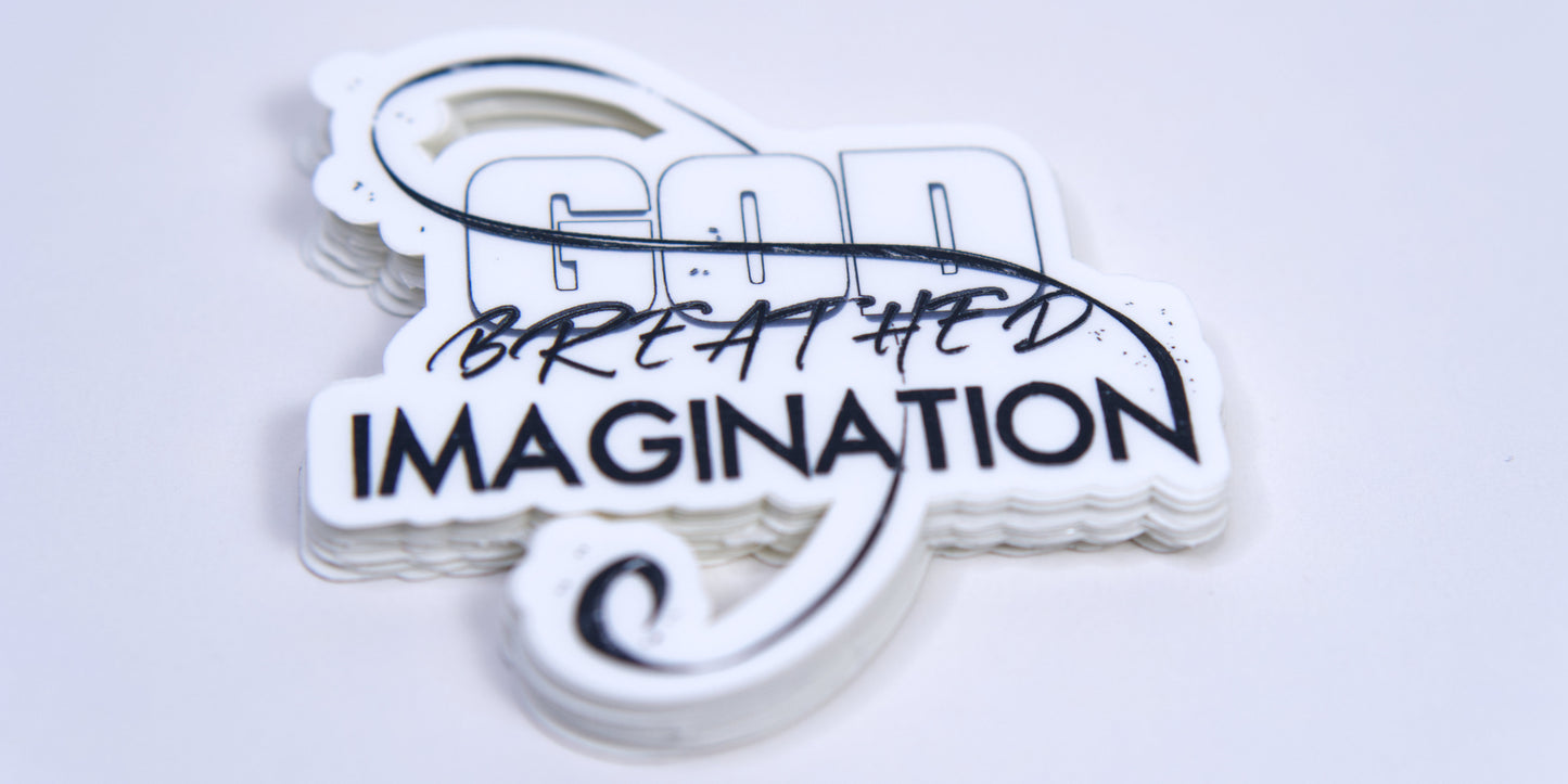 God Breathed Imagination | Sticker