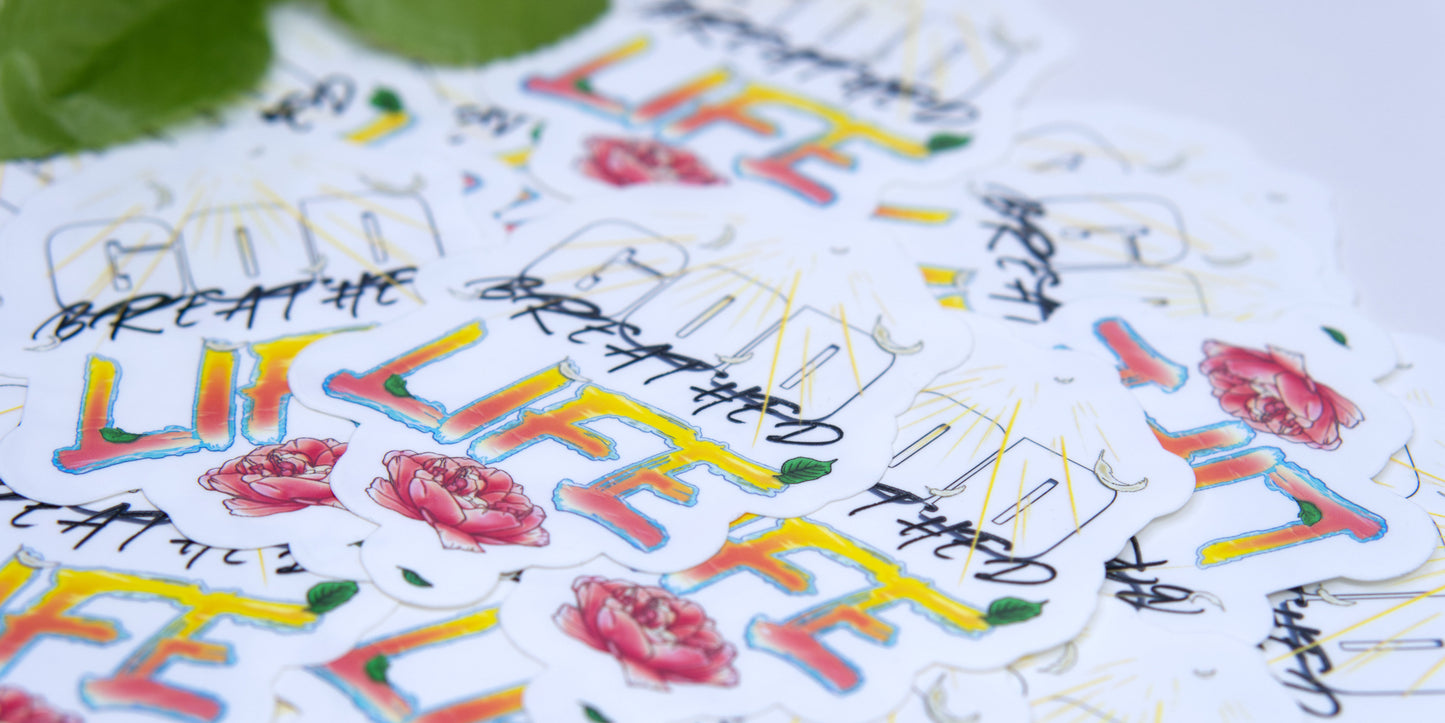 God Breathed Life | Sticker
