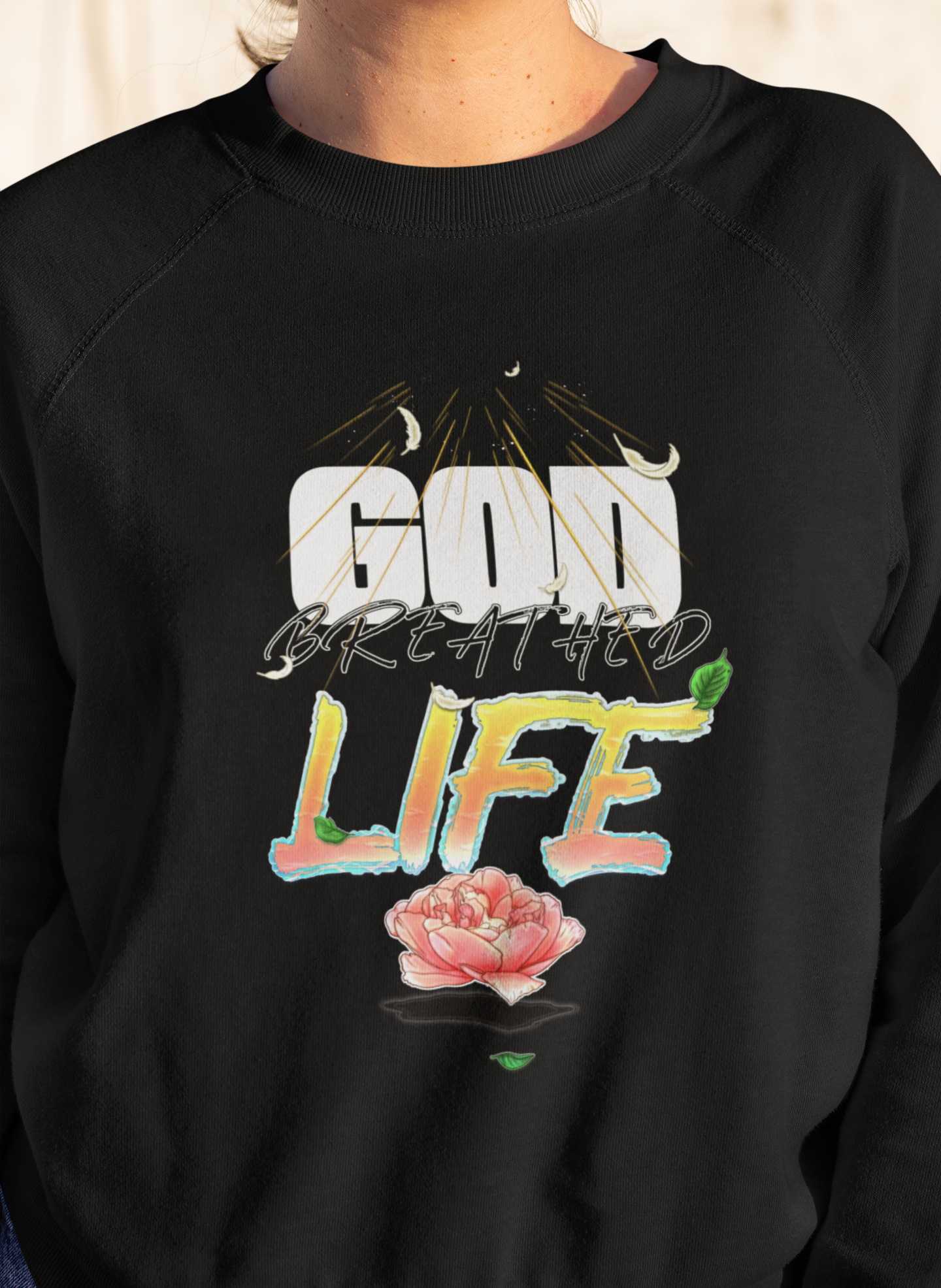 God Breathed Life | Crewneck