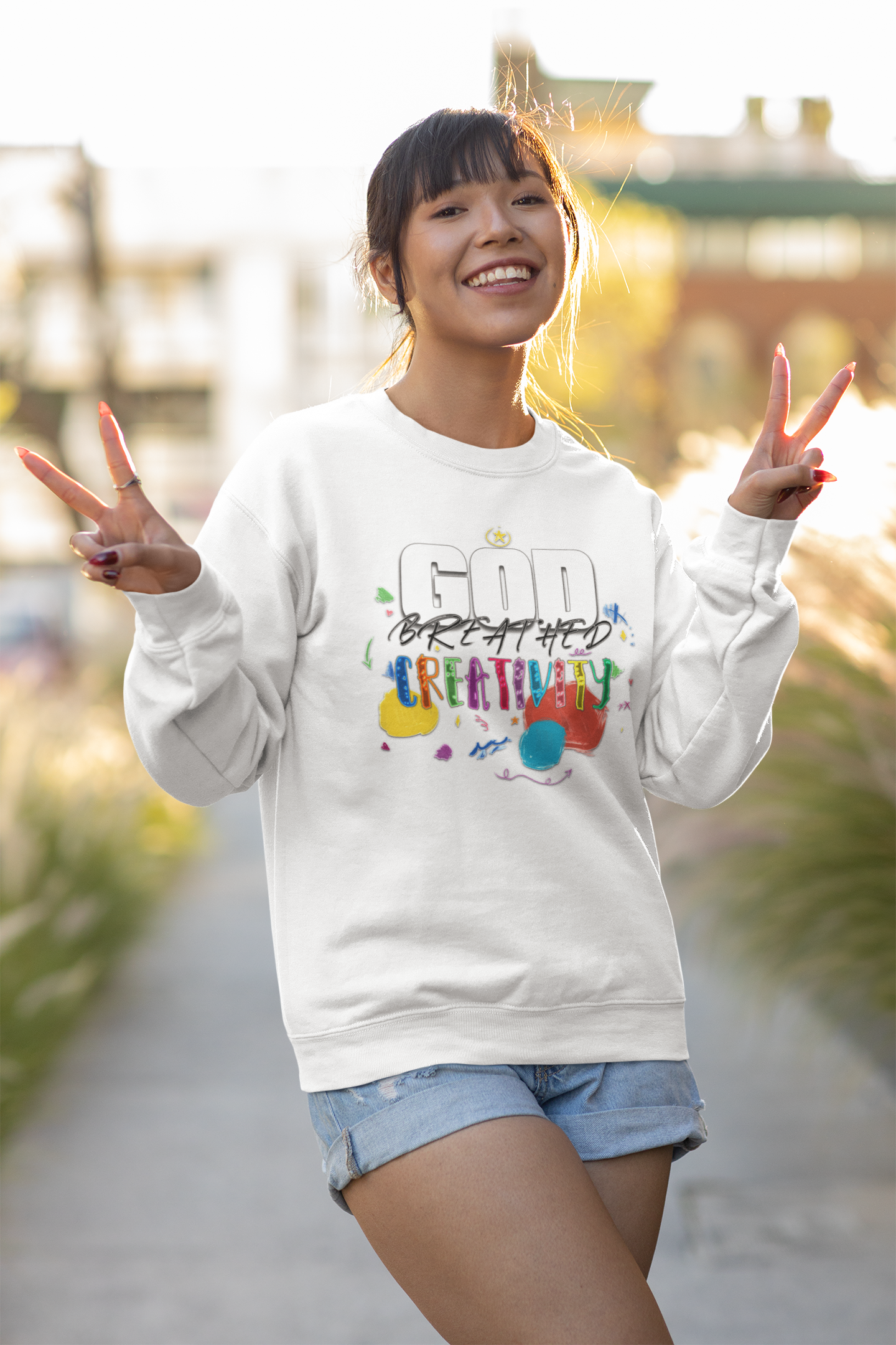 God Breathed Creativity | Crewneck