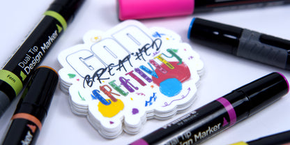 God Breathed Creativity | Sticker