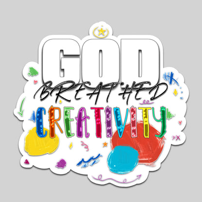 God Breathed Creativity | Sticker