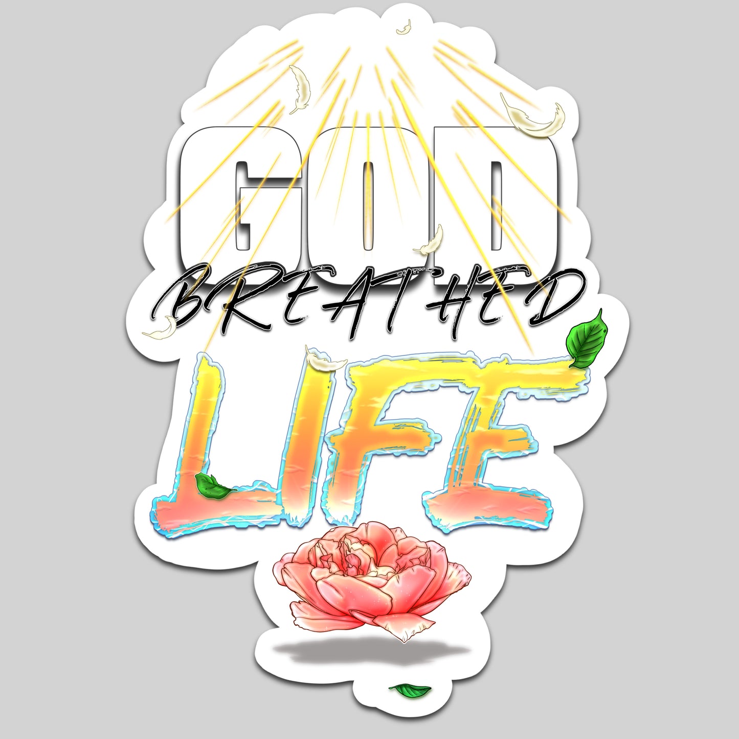 God Breathed Life | Sticker