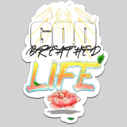 God Breathed Life | Sticker
