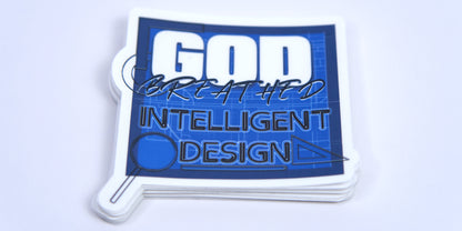 God Breathed Intelligent Design | Sticker