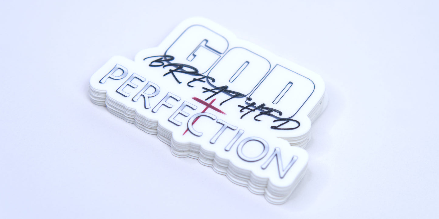 God Breathed Perfection | Sticker