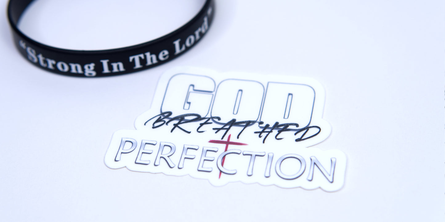 God Breathed Perfection | Sticker