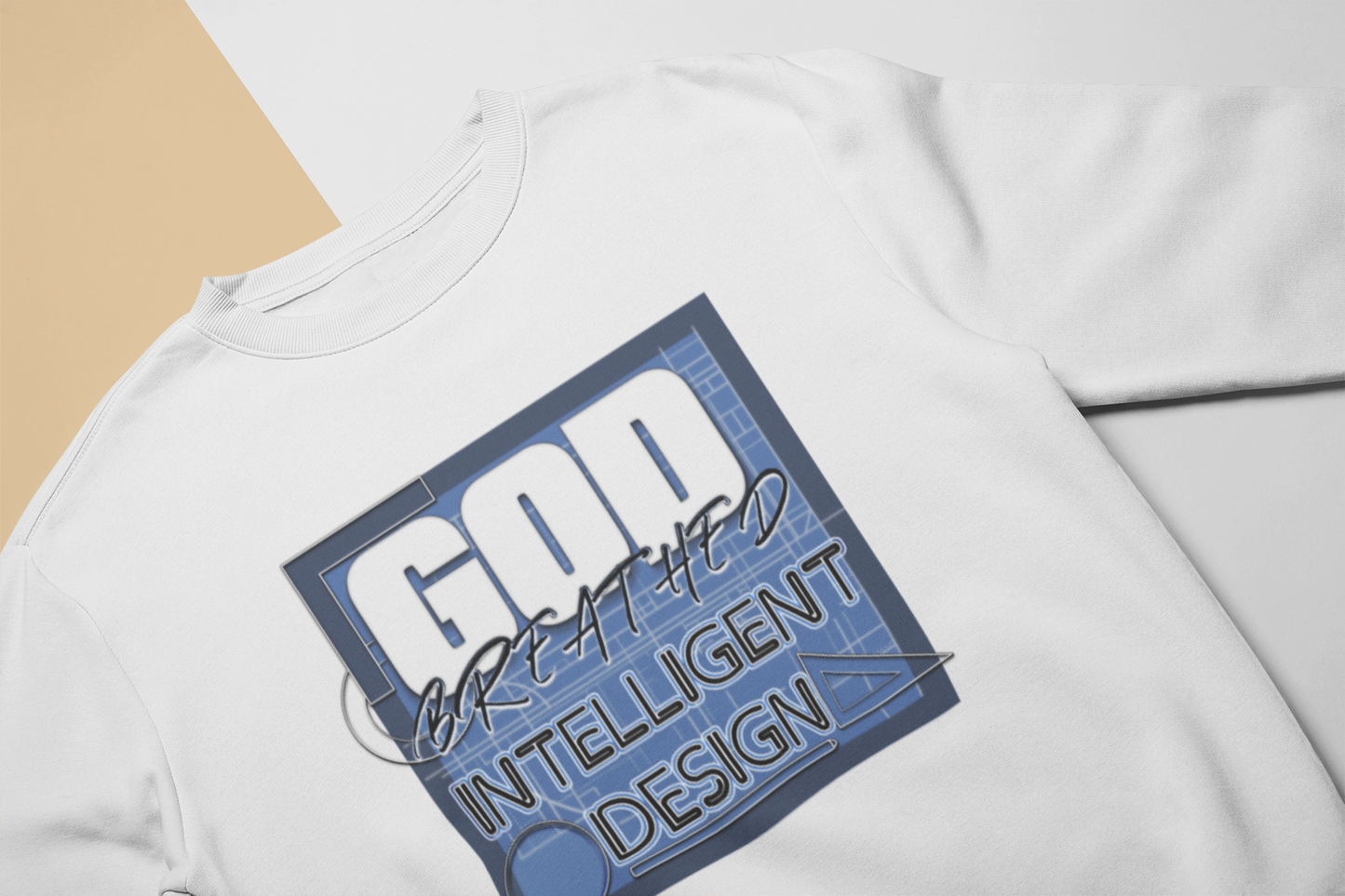 God Breathed Intelligent Design | Crewneck