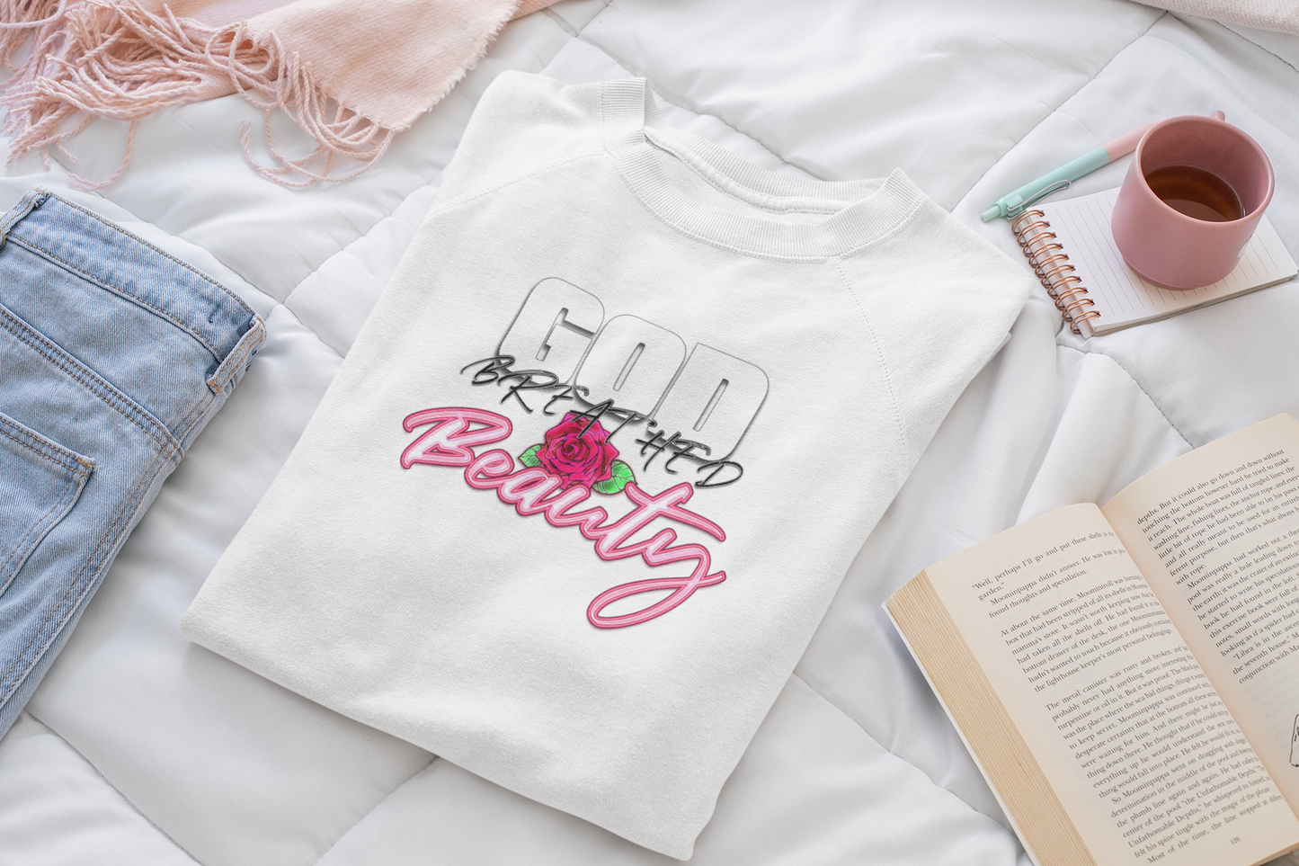 God Breathed Beauty | Crewneck