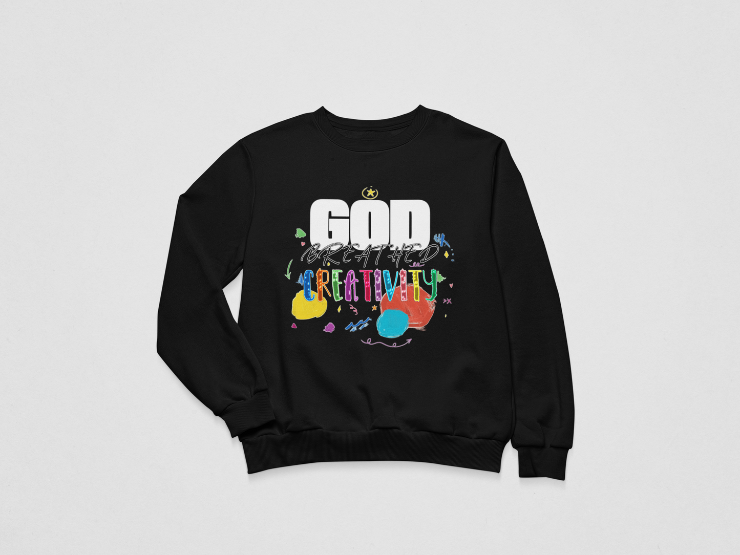 God Breathed Creativity | Crewneck