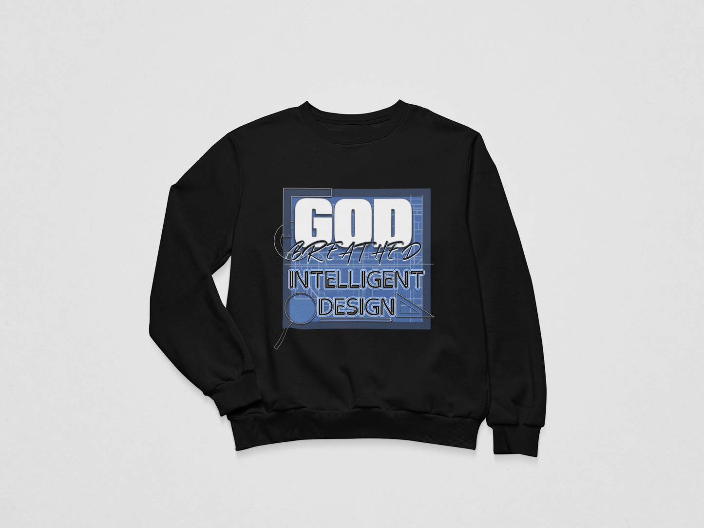 God Breathed Intelligent Design | Crewneck