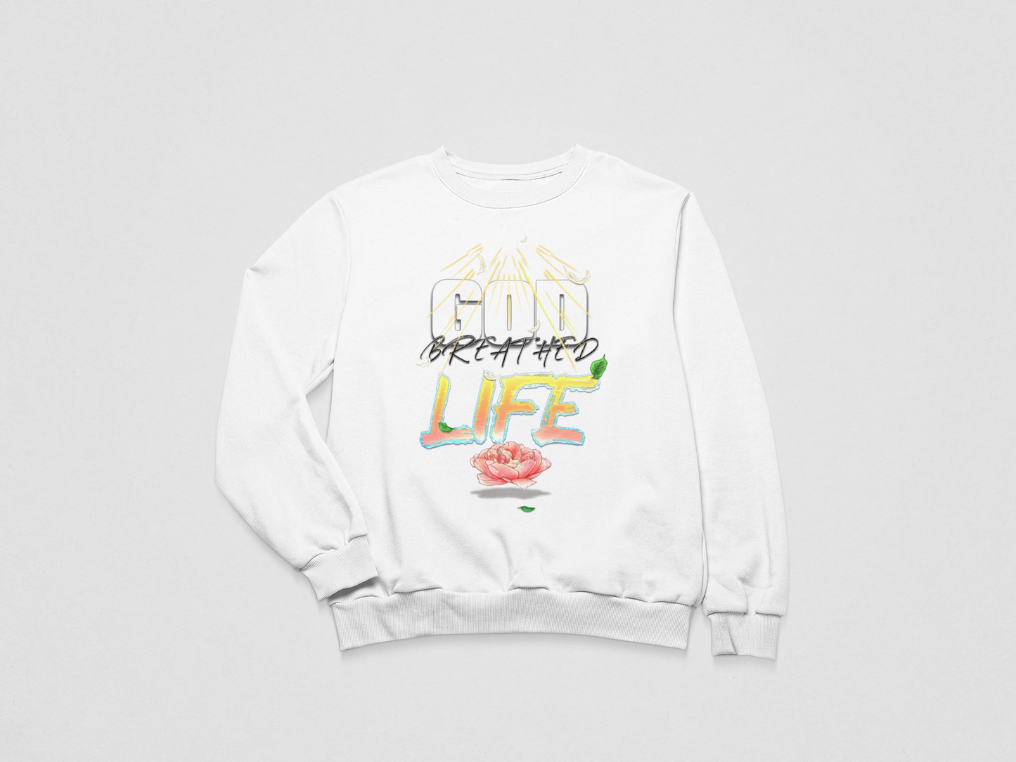 God Breathed Life | Crewneck