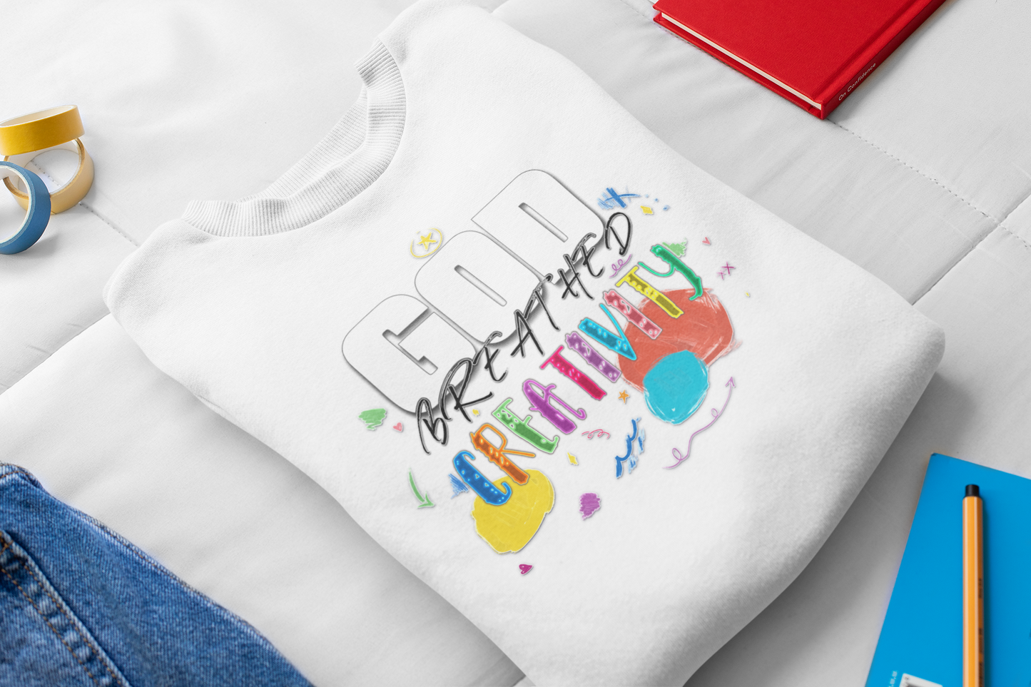 God Breathed Creativity | Crewneck