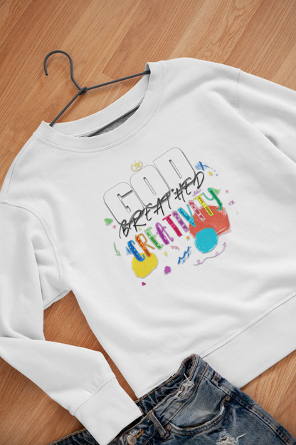 God Breathed Creativity | Crewneck