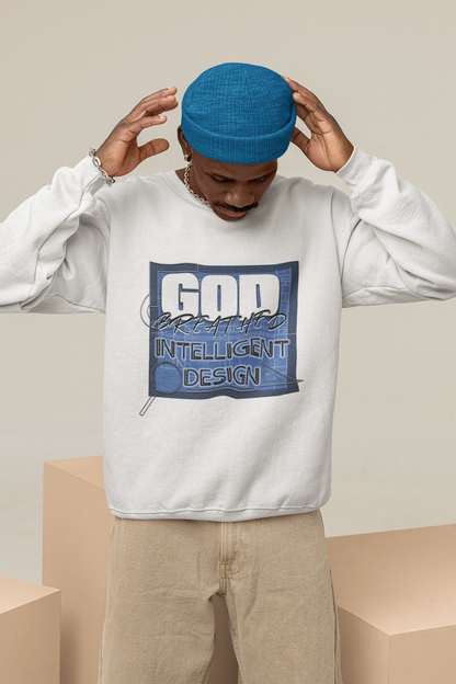 God Breathed Intelligent Design | Crewneck